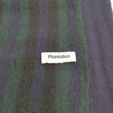 Plantation チェック マフラー ストール ネイビー グリーン レディース プランテーション【中古】6-0112T◎