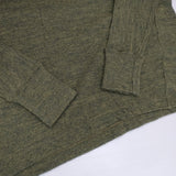 ZUCCa ZU13JJ446 Vネックニット ウール サイズM 日本製 セーター ニット カーキ レディース ズッカ【中古】6-0123T△