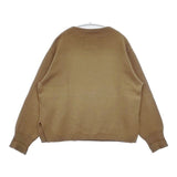 MHL. 595-2163501 VINTAGE DRY COTTON KNIT セーター ニット 22SS ベージュ レディース エムエイチエル【中古】6-0430M∞