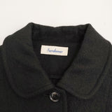 SARAHWEAR アンクルコート C60204 ステンカラーコート ブラック レディース サラウェア【中古】6-0106T♪