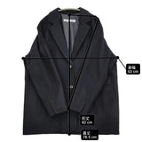 MICA & DEAL オーバーチェスターコート 定価47300円 0124307239 チェスターコート 24AW ネイビー レディース マイカ＆ディール【中古】5-1226T♪
