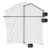 KURASHI&Trips 903-70905304 フレンチスリーブ Ｔシャツ カットソー ホワイト レディース クラシアンドトリップス/北欧、暮らしの道具店【中古】6-0608S∞
