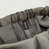 mizuiro-ind マキシ丈 ロングスカート グレー系 レディース ミズイロインド【中古】6-0215G♪