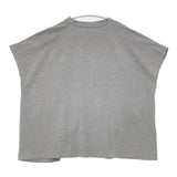&yarn LNT-829 スモッキング刺繍 Ｔシャツ カットソー グレー レディース アンドヤーン【中古】6-0608S∞