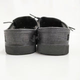 BENCH GARDEN BENSAN-D SUEDE FRINGE CONCHO ベンサンスエードフリンジコンチョ サイズS サンダル ブラック レディース ベンチ【中古】5-1228G♪