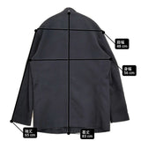 BEAMS HEART 42-19-0042-147 サイズL フード着脱 メルトン コート ネイビー メンズ ビームスハート【中古】6-0126T♪