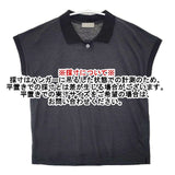 MARGARET HOWELL LINEN JERSEY POLO 578-9168032 リネン 半袖 ポロシャツ チャコールグレー レディース マーガレットハウエル【中古】6-0608S∞