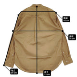 45R/45rpm バチストの908ピンタックスタンドシャツ 定価50600円 玄米 長袖シャツ ブラウン レディース フォーティーファイブアールピーエム【中古】5-1226M♪