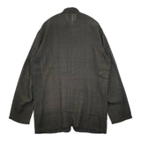 babaghuri J0491TFJ302 シルク スタンドカラー ジャケット チャコールグレー レディース ババグーリ【中古】6-0513M∞
