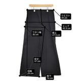 agnes b. ワイドストレートパンツ サイズ40 パンツ ブラック レディース アニエスベー【中古】6-0314M♪