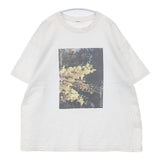 Discoat ボタニカルアソートフォトTシャツ DPZ2051306A0013 半袖Ｔシャツ カットソー ホワイト レディース ディスコート【中古】6-0608S∞