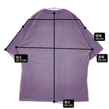 Discoat ピグメントワンポイント刺繍Tシャツ DPZ2041306A0006 半袖Ｔシャツ カットソー パープル レディース ディスコート【中古】6-0608S∞