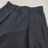 Spick and Span ヘビーツイルタックワイドパンツ 定価17600円 サイズ38 パンツ 25SS ネイビー レディース スピックアンドスパン【中古】5-1226G♪