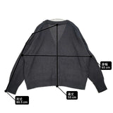 JOURNAL STANDARD ペーパーヤーンルーズカーディガン 定価15400円 カーディガン 25SS ブラック レディース ジャーナルスタンダード【中古】6-0419M∞
