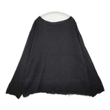 CITYSHOP Li/Co BIO WASH PULL OVER 定価15400円 ブラウス シャツ 24SS ブラック レディース シティショップ【中古】6-0419M∞