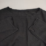 CITYSHOP Li/Co BIO WASH PULL OVER 定価15400円 ブラウス シャツ 24SS ブラック レディース シティショップ【中古】6-0419M∞
