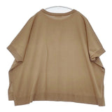 JOURNAL STANDARD ICE COTTON ポンチョPO 定価15400円 セーター ニット 25SS ベージュ レディース ジャーナルスタンダード【中古】6-0419M∞