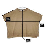 JOURNAL STANDARD ICE COTTON ポンチョPO 定価15400円 セーター ニット 25SS ベージュ レディース ジャーナルスタンダード【中古】6-0419M∞