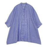 JOURNAL STANDARD L'essage 1/60ブロードドルマンシャツ 定価18700円 ブラウス シャツ 25SS ブルー レディース ジャーナルスタンダードレサージュ【中古】6-0419M∞