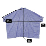 JOURNAL STANDARD L'essage 1/60ブロードドルマンシャツ 定価18700円 ブラウス シャツ 25SS ブルー レディース ジャーナルスタンダードレサージュ【中古】6-0419M∞
