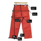 A VONTADE カラーチノパン サイズXS チノパンツ レッド レディース アボンタージ【中古】6-0222G♪