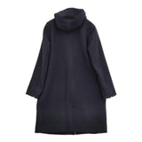 Pal'las Palace 十日 トオカ ウール サイズ2 フーデッドコート フード付き コート ネイビー レディース パラスパレス【中古】5-1228A♪