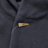 Pal'las Palace 十日 トオカ ウール サイズ2 フーデッドコート フード付き コート ネイビー レディース パラスパレス【中古】5-1228A♪