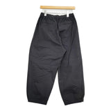 かぐれ コットンクロップドパンツ 定価15400円 GAA4-24M013 イージー クロップドパンツ ブラック レディース かぐれ【中古】6-0303G♪