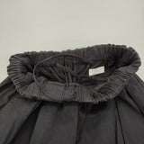 かぐれ コットンクロップドパンツ 定価15400円 GAA4-24M013 イージー クロップドパンツ ブラック レディース かぐれ【中古】6-0303G♪