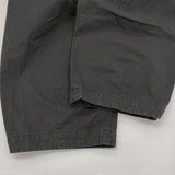 かぐれ コットンクロップドパンツ 定価15400円 GAA4-24M013 イージー クロップドパンツ ブラック レディース かぐれ【中古】6-0303G♪