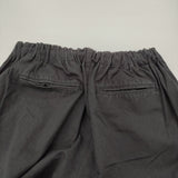 かぐれ コットンクロップドパンツ 定価15400円 GAA4-24M013 イージー クロップドパンツ ブラック レディース かぐれ【中古】6-0303G♪