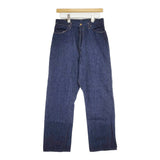 or Slow 1950ハイライズデニム サイズL デニムパンツ ネイビー レディース オアスロウ【中古】6-0222G♪