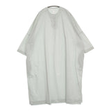 Gauze# ワイドシルエット ドロップショルダー プルオーバー G595 定価23650円 ワンピース ライトグリーン レディース ガーゼ【中古】6-0314M♪