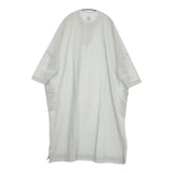 Gauze# ワイドシルエット ドロップショルダー プルオーバー G595 定価23650円 ワンピース ライトグリーン レディース ガーゼ【中古】6-0314M♪