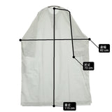 Gauze# ワイドシルエット ドロップショルダー プルオーバー G595 定価23650円 ワンピース ライトグリーン レディース ガーゼ【中古】6-0314M♪