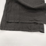 fog linen work リネン サロペット ブラック レディース フォグリネンワーク【中古】6-0314M♪