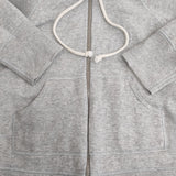 R&D.M.Co- 裏起毛 ジップアップ サイズS スウェット パーカー グレー レディース オールドマンズテーラー【中古】6-0112T♪