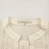 MACKINTOSH PHILOSOPHY レース サイズ38 ブラウス シャツ アイボリー レディース マッキントッシュフィロソフィー【中古】6-0207M♪