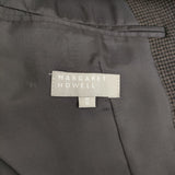 MARGARET HOWELL MHE0352 ウール 千鳥格子 サイズ2 テーラードジャケット グレー ネイビー レディース マーガレットハウエル【中古】6-0112T♪