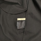 ARTS&SCIENCE Side gather coat dress 091-L522-061 コットン カシュクール ワンピース ブラック レディース アーツ&サイエンス【中古】6-0419M∞