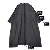 ARTS&SCIENCE Side gather coat dress 091-L522-061 コットン カシュクール ワンピース ブラック レディース アーツ&サイエンス【中古】6-0419M∞