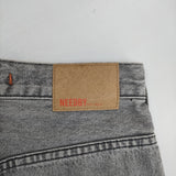 NEEDBY heritage ニードバイヘリテージ LISA 80’s LT デニムパンツ 定価16500円 サイズ23 デニムパンツ グレー レディース【中古】6-0222G♪