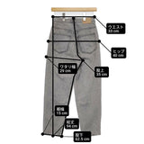 NEEDBY heritage ニードバイヘリテージ LISA 80’s LT デニムパンツ 定価16500円 サイズ23 デニムパンツ グレー レディース【中古】6-0222G♪