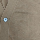 THE LIBRARY コットンニット サイズS 175-0164032 カーディガン ブラウン レディース ザ ライブラリー【中古】6-0222M♪