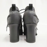 ecco biom c 65 レザーハイヒールシューズ 定価39600円 サイズ37 スニーカー ブラック レディース エコー【中古】5-1228G♪