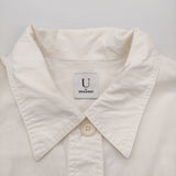 U by SPICK&SPAN ミニボイラースーツ 定価19250円 ジャンプスーツ オールインワン ツナギ 24SS ホワイト レディース ユーバイスピックアンドスパン【中古】6-0314M♪