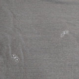 mina perhonen WS8174 choucho 刺繍 半袖Ｔシャツ カットソー グレー レディース ミナペルホネン【中古】6-0608S∞