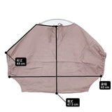 fog linen work ドロップショルダー プルオーバー リトアニアリネン ブラウス シャツ ピンク レディース フォグリネンワーク【中古】6-0608S∞