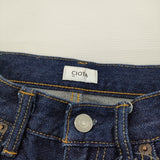 CIOTA インディゴスビンコットン11.5ozハイウエストスリムデニム 定価29700円 サイズ26 デニムパンツ ブルー レディース シオタ【中古】6-0207G♪