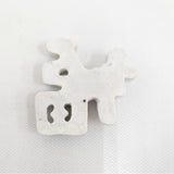 水垣千悦 ミズガキチヅル 福 3個セット 箸置き 食器 ホワイト レディース【中古】6-0108G◎